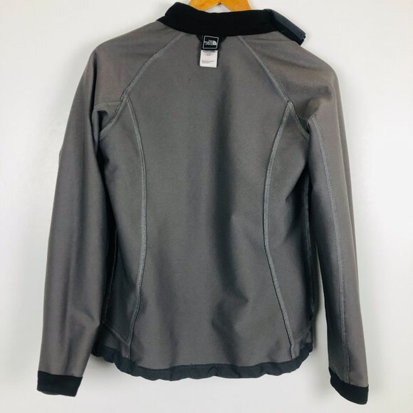 The North Face TNF Womens FlashDry Jacket Sz Small Full-Zip Gray - Picture 12 of 14